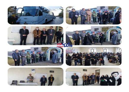 اعزام کاروان دانش آموزی راهیان نور از ملکان به مناطق عملیاتی جنوب 