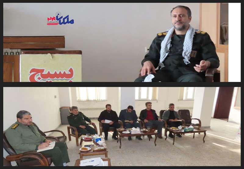نشست خبری فرمانده سپاه ناحیه ملکان با اصحاب رسانه به مناسبت هفته بسیج