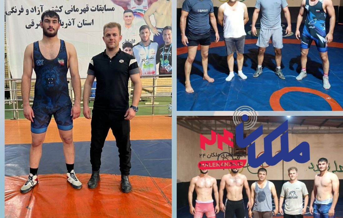 درخشش کشتی گیران ملکانی در رقابت های استانی