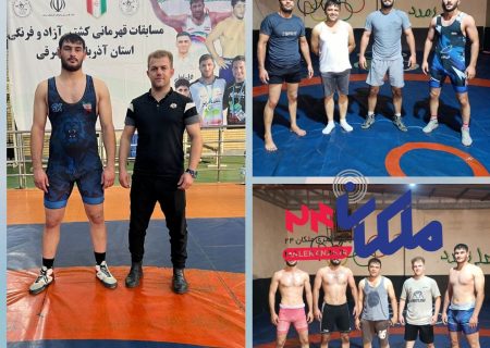 درخشش کشتی گیران ملکانی در رقابت های استانی
