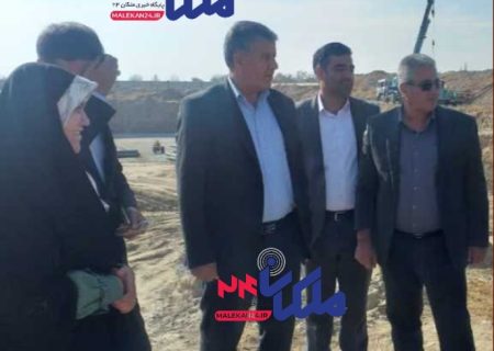 تسریع عملیات اجرایی پروژه تصفیه خانه ملکان