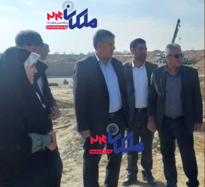تسریع عملیات اجرایی پروژه تصفیه خانه ملکان