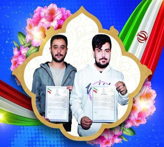 افتخاری دیگر از جوانان مبتکر و بااستعداد شهرستان ملکان