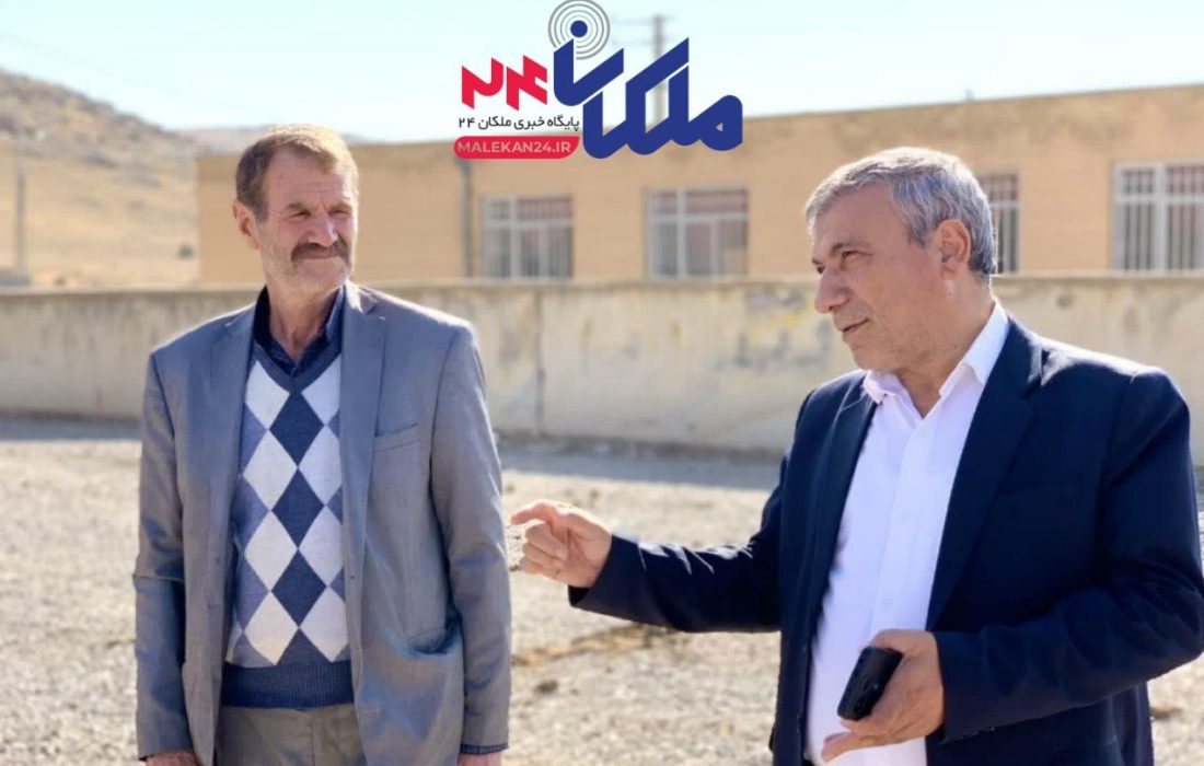 بازدید فرماندار شهرستان لیلان از روند احداث چمن مصنوعی مدارس منطقه لیلان