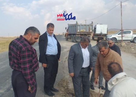 پیگیری مستمر فرماندار ملکان از پیشرفت پروژه تعریض و زیرسازی مسیر قره چناق به آقمنار
