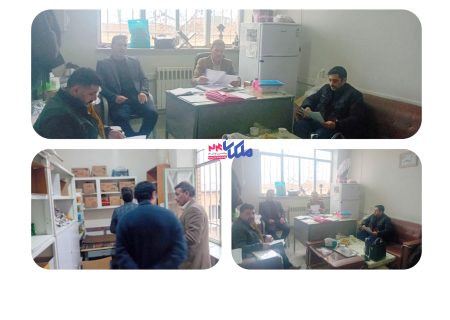 نظارت کارشناسی بر فضاهای آموزشی در بازدید از مدارس شهرستان ملکان