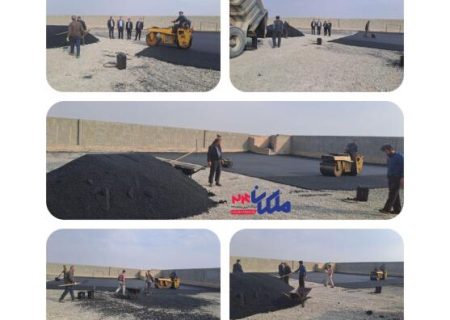 نهضت آسفالت‌ریزی مدارس شهرستان  ملکان