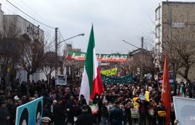 «نمایش حماسه وحدت و تجلی شور انقلابی در تجمع هزاران نفری مردم شهیدپرور ملکان؛ جلوه‌ای از غرور ملی و ولایتمداری»
