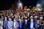 تجمع بزرگ مردم ولایی ملکان در روز معلم با حضور دکتر روح اله متفکر آزاد