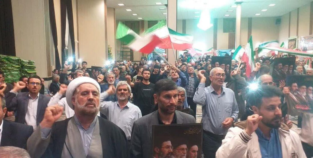 ملکانی‌های ولایتمدار ، یکپارچه و همدل پای وطن ایستادند.