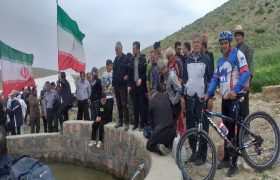 تصاویری از کوه‌پیمایی خانوادگی و افتتاح کمپ کوهنوردی قبله داغی در شهرستان ملکان به مناسبت گرامیداشت شهدای جنگ رمضان