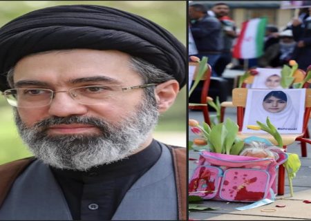 ابلاغ پیام رهبر انقلاب به خانوادۀ شهدای مدرسۀ میناب